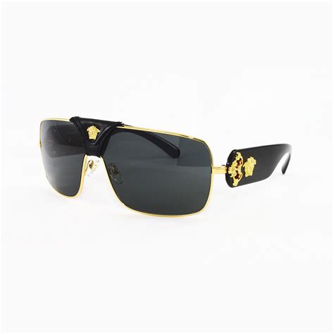 male versace gold glasses|men's versace sunglasses with gold.